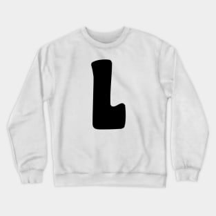 Letter L Crewneck Sweatshirt